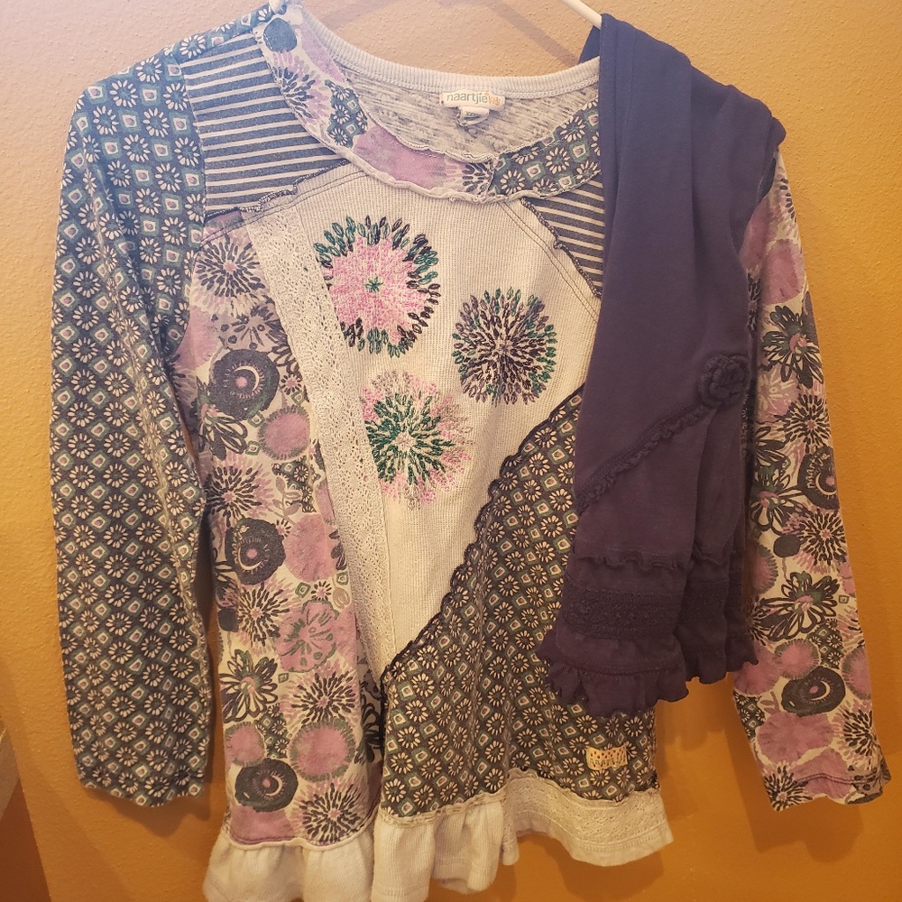 Naartjie Shirt and Pants Set, Size 10 years